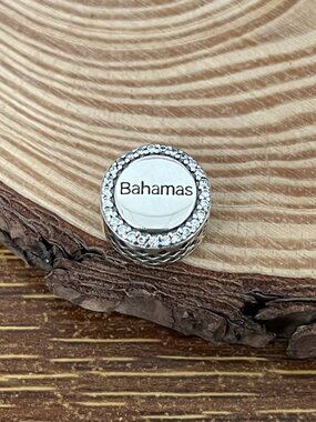 Pandora Bahamas Beach Bead S925 Silver Charm